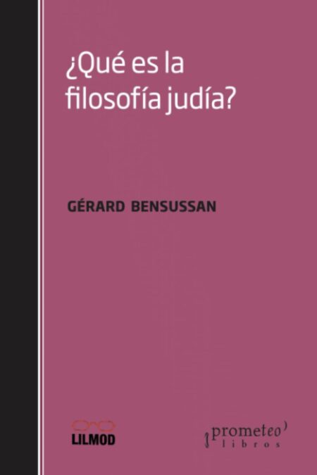 Que es la filosofia Judia?